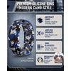 image:imageEgnaro Mens American Flag Printed Silicone Rings 8mm Wide 2mm Thick BandsSETA6NavyCamo