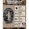 image:imageEgnaro Mens American Flag Printed Silicone Rings 8mm Wide 2mm Thick BandsSETA8Army Camo
