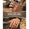 image:imageEgnaro Mens American Flag Printed Silicone Rings 8mm Wide 2mm Thick BandsSETA8Army Camo