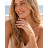 image:imageEgnaro Silicone Engagement Ring with Stone Radiant Cut Cubic ZirconiaSETANude  Rose Gold
