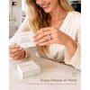 image:imageEgnaro Silicone Engagement Ring with Stone Radiant Cut Cubic ZirconiaSETBWhite  Silver