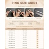 image:imageEgnaro Silicone Engagement Ring with Stone Radiant Cut Cubic ZirconiaSETBWhite  Silver