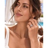 image:imageEgnaro Silicone Engagement Ring with Stone Radiant Cut Cubic ZirconiaSETFLight Purple  Silver