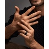 image:imageEgnaro Silicone Ring for Him 8mm Black Flexible Mens Rubber Wedding BandSETA1Black