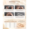 image:imageEgnaro Silicone Ring for Women with Copper Alloy Bow Flexible Wedding BandPACK A Nude  Metal Bow  Rose Gold