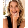 image:imageEgnaro Silicone Ring for Women with Copper Alloy Bow Flexible Wedding BandPACK B Black  Metal Bow  Rose Gold