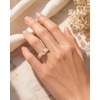 image:imageEgnaro Silicone Ring for Women with Copper Alloy Daisy Flexible Rubber BandPACK A Nude  Metal Daisy  Rose Gold