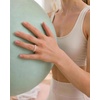 image:imageEgnaro Silicone Rings for Women 458 Multipack Rubber Wedding BandsSETA21Light Green  Arctic Ice  Light Pink  White