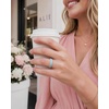 image:imageEgnaro Silicone Rings for Women 458 Multipack Rubber Wedding BandsSETA22Blue Jewel  Light Green  Orchid Haze  Sand Pink  White