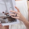 image:imageEgnaro Silicone Rings for Women 458 Multipack Rubber Wedding BandsSETD1Black