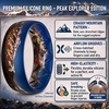 image:imageEgnaro Silicone Stylish Wedding Rings for Men Printed Design Breathable Rubber Bands 8mm Wide 2mm Thick with Comfort FitSETA6Sunset Peaks
