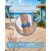 image:imageEgnaro Silicone Stylish Wedding Rings for Men Printed Design Breathable Rubber Bands 8mm Wide 2mm Thick with Comfort FitSETD1Surf Azure