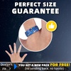 image:imageEgnaro Silicone Stylish Wedding Rings for Men Printed Design Breathable Rubber Bands 8mm Wide 2mm Thick with Comfort FitSETD1Surf Azure