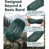 image:imageEgnaro Silicone Wedding Rings For Him Mens Etched Rubber Travel BandsSETGWild SummitDark Blue  Army Camo  Pine Green  Black
