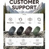 image:imageEgnaro Silicone Wedding Rings For Him Mens Etched Rubber Travel BandsSETHWild SummitDark Brown  Ink Green  Blue Grey  Black