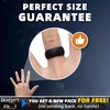 image:imageEgnaro Silicone Wedding Rings For Him Mens Etched Rubber Travel BandsSETNHushed PeaksDark Foliage Green  Blue Purple  Dark Gray  Black