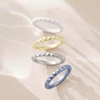 image:imageEgnaro Silicone Wedding bands women Stackable Silicone Ring styleSETA2Silver Champagne Gold Silver Purple White