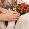image:imageEgnaro Silicone Wedding bands women Stackable Silicone Ring styleSETA4Silver Peach Bronze White