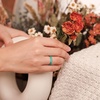 image:imageEgnaro Silicone Wedding bands women Stackable Silicone Ring styleSETA5Silver Champagne Gold Pink Rose Gold Metallic Green Metal Cyan Black White