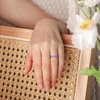 image:imageEgnaro Silicone Wedding bands women Stackable Silicone Ring styleSETA6Silver Metallic Green Metallic Starry Purple White