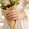 image:imageEgnaro Silicone Wedding bands women Stackable Silicone Ring styleSETA7Silver Pink Rose Gold Metallic Blue  White