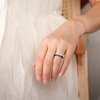 image:imageEgnaro Silicone Wedding bands women Stackable Silicone Ring styleSETB4Black White Peach Rose Gold Pink Rose Gold Metallic Green Metallic Pearl White Galaxy