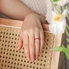 image:imageEgnaro Silicone Wedding bands women Stackable Silicone Ring styleSETB6Pale Pink peach pink Sunlight Yellow Grass Green Teal Mist sky blue light purpleblue White
