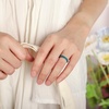 image:imageEgnaro Silicone Wedding bands women Stackable Silicone Ring styleSETB9Peach Pink Lilac Purple Sky Blue Light Purpleblue Emerald Green Indigo Blue