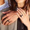 image:imageEgnaro Unisex Silicone Wedding Ring for Men amp Women 45mm Wide 165mm ThickCBlack
