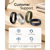 image:imageEgnaro Unisex Silicone Wedding Ring for Men amp Women 45mm Wide 165mm ThickGBlack  Black Camo  Silver  Olive Green  Dark Blue  Blue Gray  Dark Silver