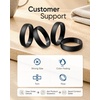 image:imageEgnaro Unisex Silicone Wedding Ring for Men amp Women 45mm Wide 165mm ThickIBlack  Black  Black  Black