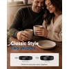image:imageEgnaro Unisex Silicone Wedding Ring for Men amp Women 45mm Wide 165mm ThickLAll Black