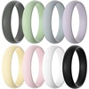 SETA23-Black Gray  Mist Green  Misty Blue  Lavender  Nude  White Pink  White  Black