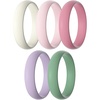SETA2-Ivory  Whitepink  Faint Red  Light Purple  Meadow Green