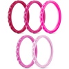 SETB2-Rose Pink Bright Pink Sweet Pink Sugar Pink Petal Pink