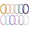 SETB7-Gold Peach Pink Rose Gold Silver Metallic Green Galaxy Pink Sparkle Green Transparent Glitter Metallic Starry Purple Pink Camo Marble Metallic Pearl White