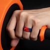 image:imageEgnaro Mens Breathable Silicone Rings 4 Airflow Channels rubber wedding band  SweatFree Comfort  Multipack 147 for Gym amp OutdoorSETLCadi Camo