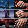 image:imageEgnaro Mens Silicone Ring 75mm Wide Beveled Flexible Rubber Wedding BandSETB8CrimsonBlack  Light GrayMuted Yellow  Blue IrisBlack  Black PurpleBlack  Blue GrayArctic Ice  Dark Foliage GreenBlack  BlackPumpkin