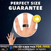 image:imageEgnaro Mens Silicone Ring 9mm Wide Flexible Rubber Wedding Band for GymSETB11Dark Gray  Jade Green  Sea Blue  Black
