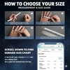 image:imageEgnaro Mens Silicone Ring 9mm Wide Flexible Rubber Wedding Band for GymSETB13Light Gray  Blue Gray  Black GrayBlack Camo  Black