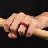 image:imageEgnaro Mens Silicone Ring 9mm Wide Flexible Rubber Wedding Band for GymSETB5Red  Navy Blue  Midnight Blue  Black  Black Gray  Dark Gray  Dark Silver