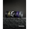 image:imageEgnaro Mens Silicone Rings 8mm Wide Two Tone Rubber Wedding Band for HimC3Black Gray Camo  Olive GreenBlack  BlackNight Blue  Black Purple  Black Gray  Black
