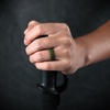 image:imageEgnaro Mens Silicone Rings Patterned SGrooves Rubber BandsSETB1Olive Green Olive Green Olive Green Olive Green