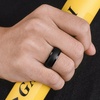 image:imageEgnaro Mens Silicone Wedding Rings 10mm Wide 25mm Thick Rubber Band PackSETH1Black Black Black Gray Black Gray