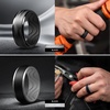 image:imageEgnaro Mens Silicone Wedding Rings 10mm Wide 25mm Thick Rubber Ring  Hypoallergenic for GymOutdoorGiftSETCBlack GrayBlack CamoBlack BlackLight Gray Olive GreenBlack BlackBlack