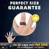 image:imageEgnaro Mens Silicone Wedding Rings 10mm Wide 25mm Thick Rubber Ring  Hypoallergenic for GymOutdoorGiftSETLBlue GrayBlack