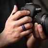 image:imageEgnaro Mens Silicone Wedding Rings 10mm Wide 25mm Thick Rubber Ring  Hypoallergenic for GymOutdoorGiftSETLBlue GrayBlack