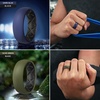 image:imageEgnaro Mens Silicone Wedding Rings 17 Multipack of Flexible Rubber BandsSETA4 Light Gray  WhiteBlack  Black  Black Gray  Twilight BlueBlack  Dark BlueBlack  Olive GreenBlack