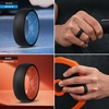 image:imageEgnaro Mens Silicone Wedding Rings 17 Multipack of Flexible Rubber BandsSETA6 Black Gray Black  Pine Green Black  BlackSea Blue  Gray Camo Black  BlackAmber Red  Chestnut RedBlack  BlackLight Gray
