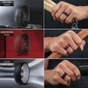 image:imageEgnaro Mens Silicone Wedding Rings 17 Multipack of Flexible Rubber BandsSETA6 Black Gray Black  Pine Green Black  BlackSea Blue  Gray Camo Black  BlackAmber Red  Chestnut RedBlack  BlackLight Gray